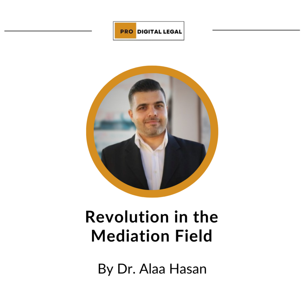 Revolution in the Mediation Field.